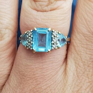 Aquamarine Ring